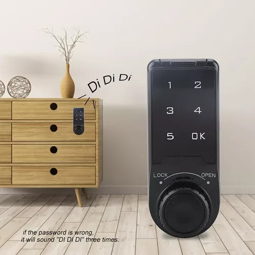 CERRADURA CANDADO DIGITAL TÁCTIL